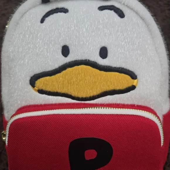 Loungefly Sanrio Pekkle Figural Mini Backpack Loungefly | Bags | Loungefly Sanrio Pekkle Red Shirt Figural  main image 4
